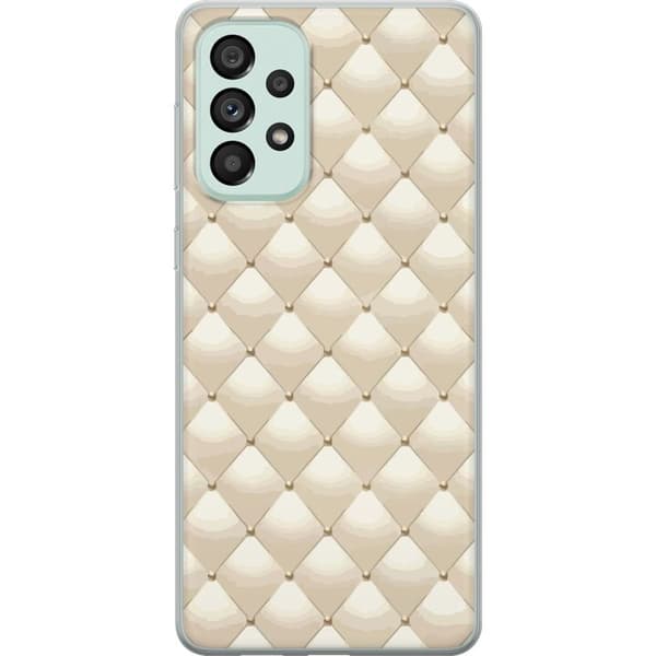 Kännykkäkuori Samsung Galaxy A73 5G-laitteelle, jossa on Kultakiilto kuvio