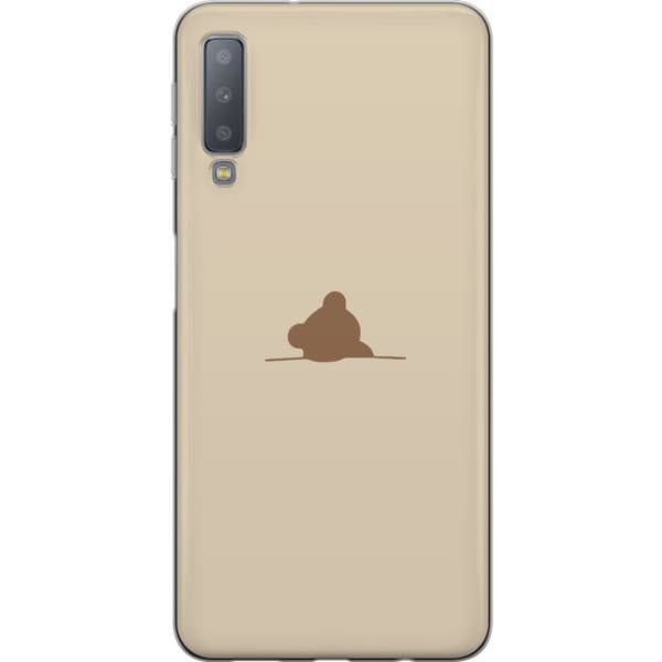 Kännykkäkuori Samsung Galaxy A7 (2018)-laitteelle, jossa on Nalle kuvio
