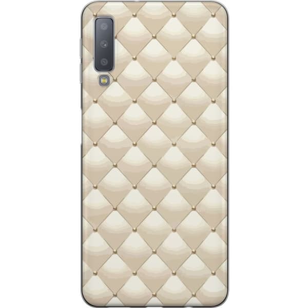 Kännykkäkuori Samsung Galaxy A7 (2018)-laitteelle, jossa on Kultakiilto kuvio