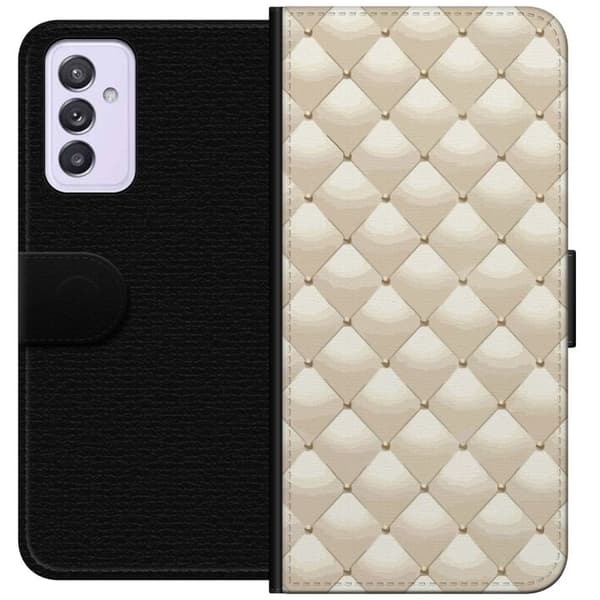 Lompakkokotelo Samsung Galaxy A82 5G-laitteelle, jossa on Kultakiilto kuvio