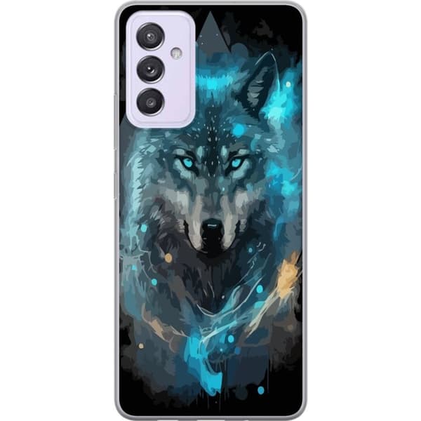 Mobildeksel til Samsung Galaxy A82 5G med Ulve motiv