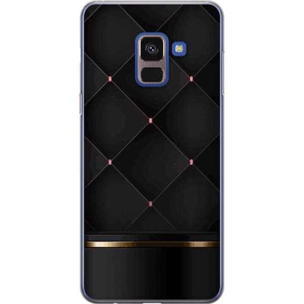 Kännykkäkuori Samsung Galaxy A8 (2018)-laitteelle, jossa on Ylellinen linja kuvio