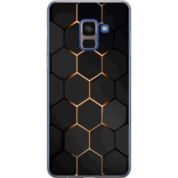 Kännykkäkuori Samsung Galaxy A8 (2018)-laitteelle, jossa on Ylellinen Kuvio kuvio