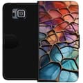 Miniatyrbilde 2 av 4: Lommeboketui til Samsung Galaxy Alpha med Metalliskt mønster motiv