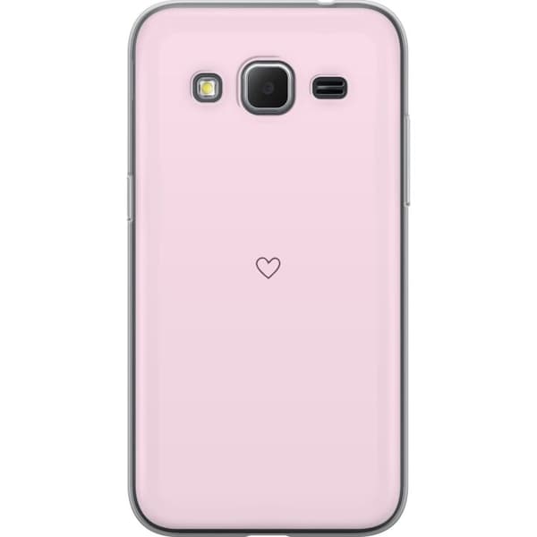 Mobildeksel til Samsung Galaxy Core Prime med Hjerte motiv