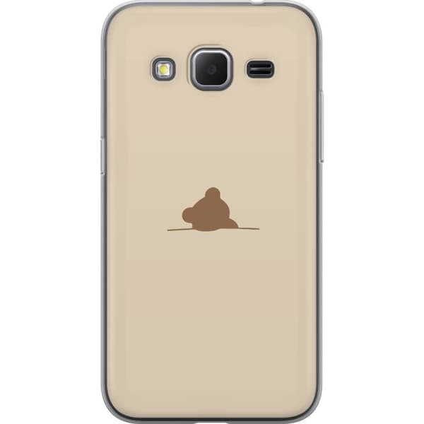 Mobildeksel til Samsung Galaxy Core Prime med Nalle motiv