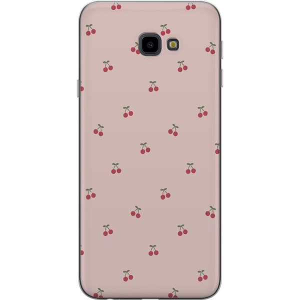 Mobilcover til Samsung Galaxy J4+ med Kirsebær motiv