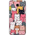 Pikkukuva 1 / 2: Kännykkäkuori Samsung Galaxy J4+-laitteelle, jossa on Kissan kuviointi kuvio