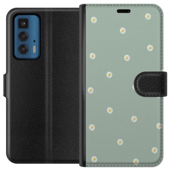 Plånboksfodral till Motorola Edge 20 Pro med Prästkragar motiv