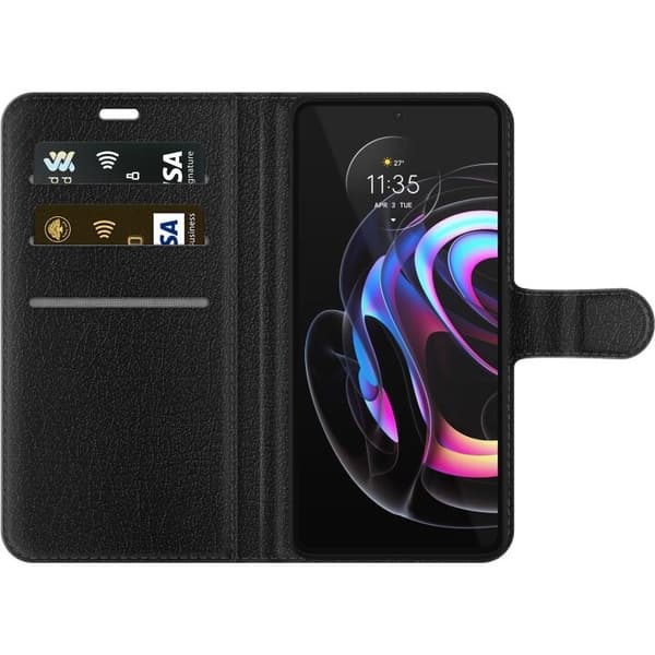 Lommeboketui til Motorola Edge 20 Pro med Luksuslinje motiv