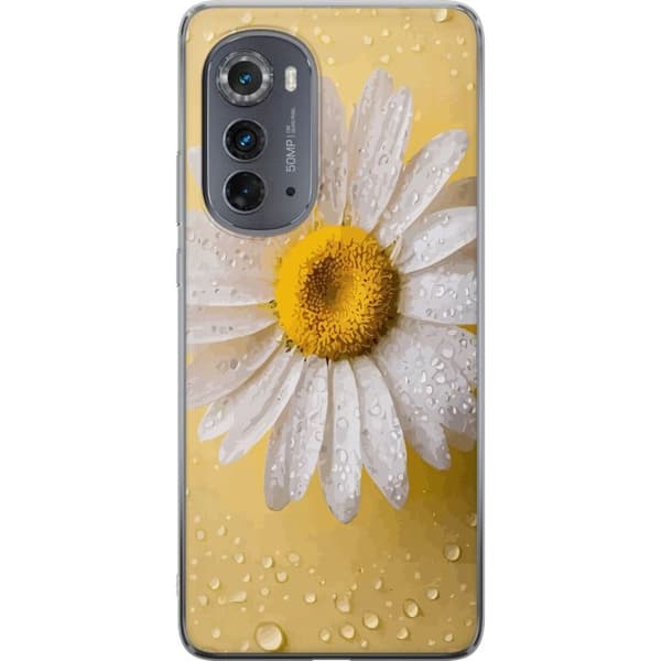 Mobilcover til Motorola Edge (2022) med Porcelænsblomst motiv