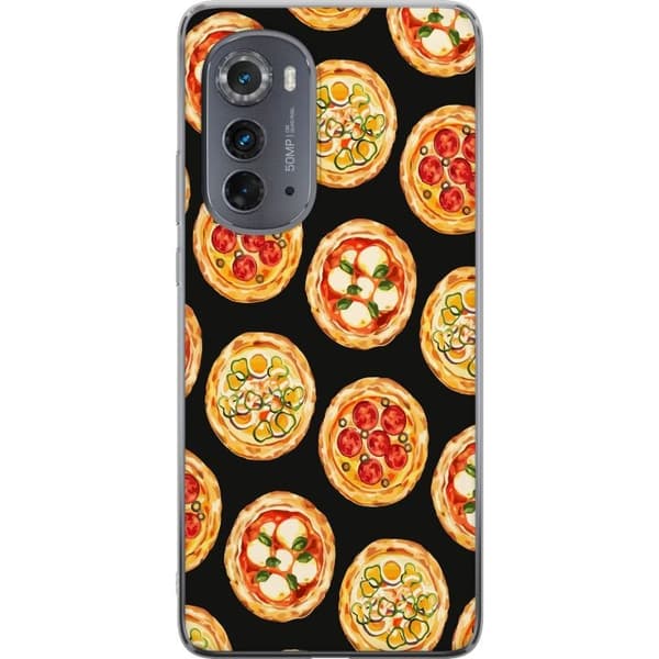 Mobilcover til Motorola Edge (2022) med Pizza motiv