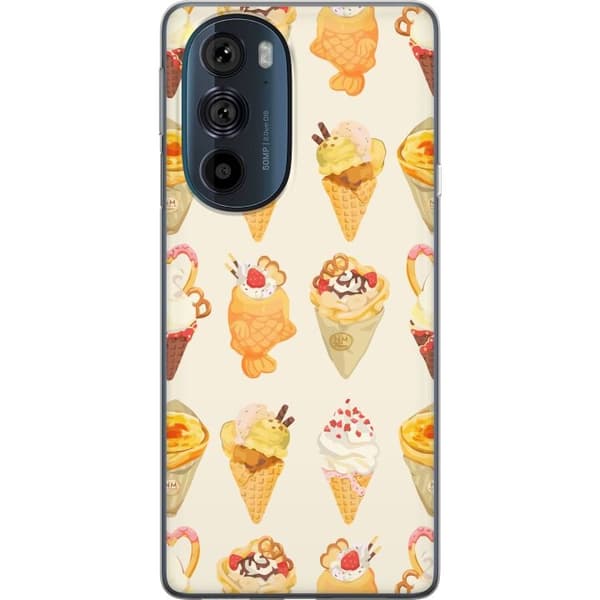 Mobildeksel til Motorola Edge 30 Pro med Glassig motiv