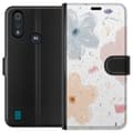 Miniatyrbillede 1 af 4: Tegnebogsetui til Motorola Moto E6i med Blomster motiv