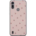 Miniatyrbillede 1 af 2: Mobilcover til Motorola Moto E6i med Kirsebær motiv