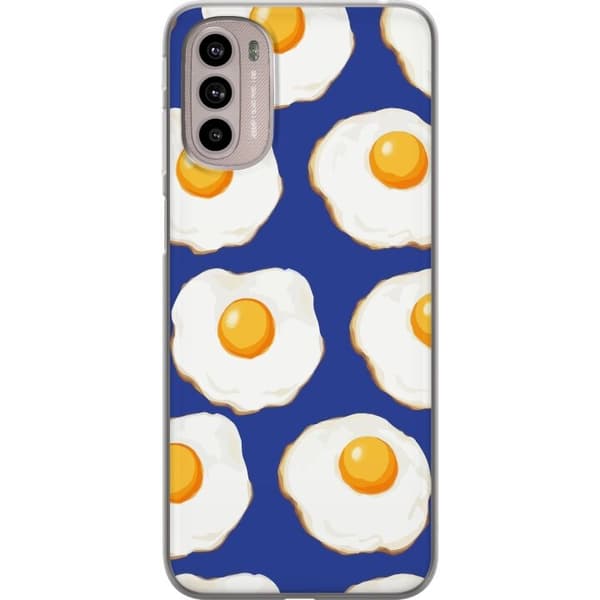 Kännykkäkuori Motorola Moto G41-laitteelle, jossa on Paistetut munat kuvio