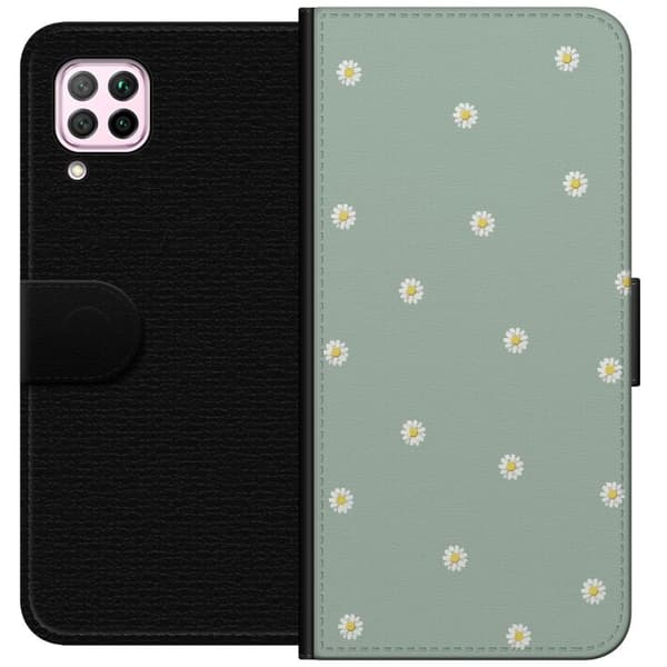 Lommeboketui til Huawei P40 lite med Prestekrage motiv