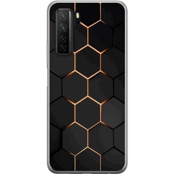 Mobilcover til Huawei  P40 lite 5G med Luksuriøst Mønster motiv