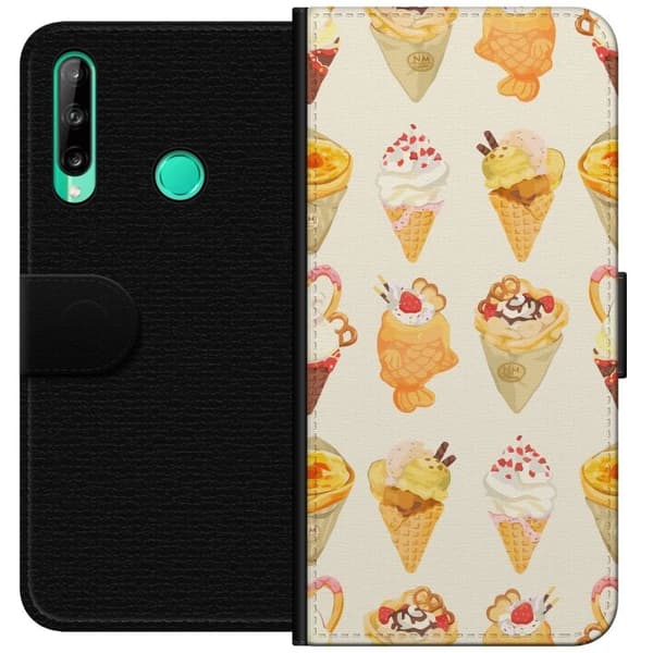 Plånboksfodral till Huawei P40 lite E med Glassigt motiv
