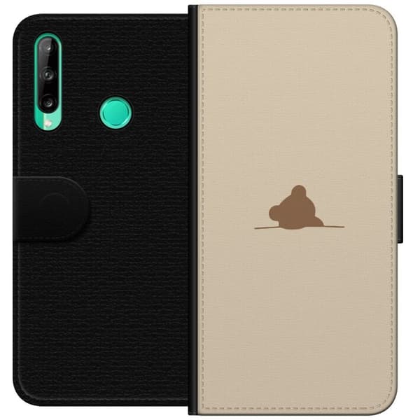 Plånboksfodral till Huawei P40 lite E med Nalle motiv