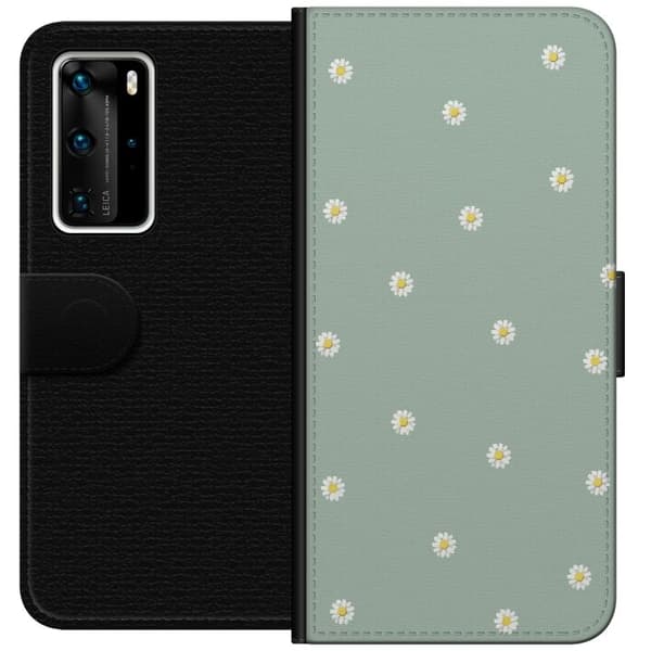 Tegnebogsetui til Huawei P40 Pro med Præstekrave motiv