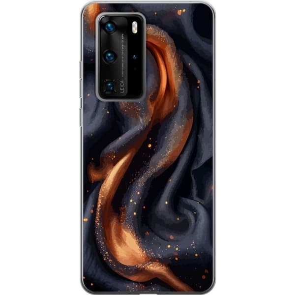 Mobilcover til Huawei P40 Pro med Brandigt silke motiv