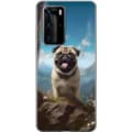 Miniatyrbild 1 av 2: Mobilskal till Huawei P40 Pro med Glad Hund motiv