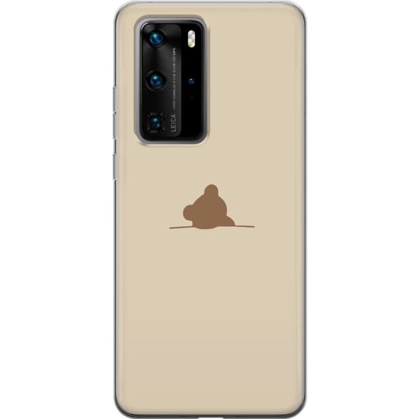Kännykkäkuori Huawei P40 Pro-laitteelle, jossa on Nalle kuvio