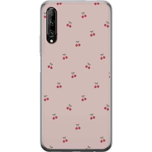 Kännykkäkuori Huawei P smart Pro 2019-laitteelle, jossa on Kirsikka kuvio
