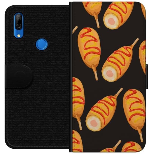 Lompakkokotelo Huawei P Smart Z-laitteelle, jossa on Kanan reisi kuvio