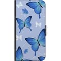 Miniatyrbilde 3 av 4: Lommeboketui til Huawei P Smart Z med Blå sommerfugler motiv