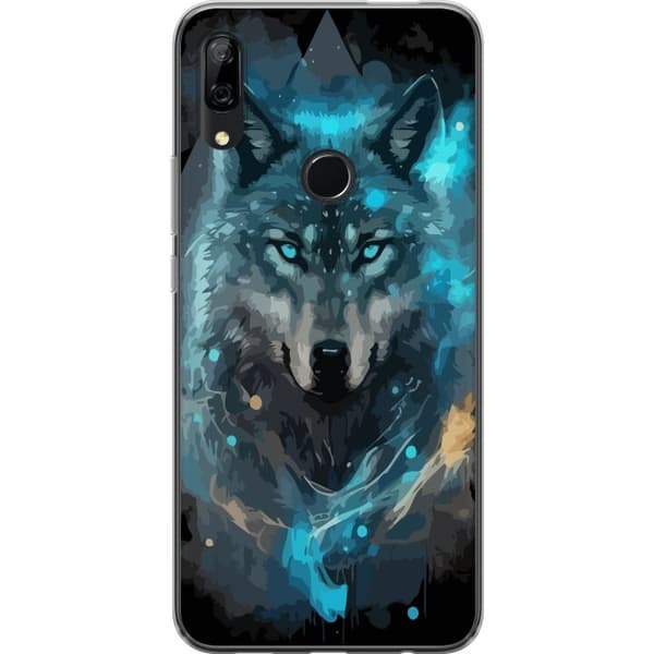 Mobilcover til Huawei P Smart Z med Ulve motiv