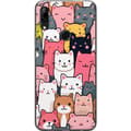 Miniatyrbilde 2 av 2: Mobildeksel til Huawei P Smart Z med Kattmønster motiv