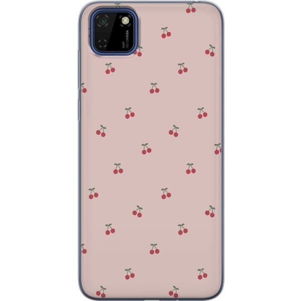 Mobildeksel til Huawei Y5p med Kirsebær motiv
