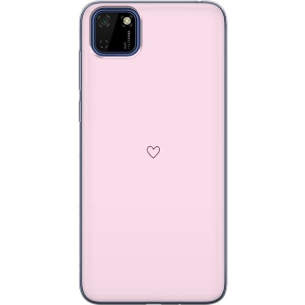 Mobilcover til Huawei Y5p med Hjerte motiv