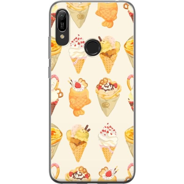 Mobilcover til Huawei Y6 (2019) med Glasagtigt motiv