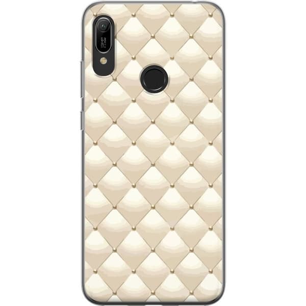 Mobilcover til Huawei Y6 (2019) med Guldglans motiv
