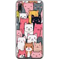 Miniatyrbillede 1 af 2: Mobilcover til Huawei Y6 Pro (2019) med Katte mønster motiv