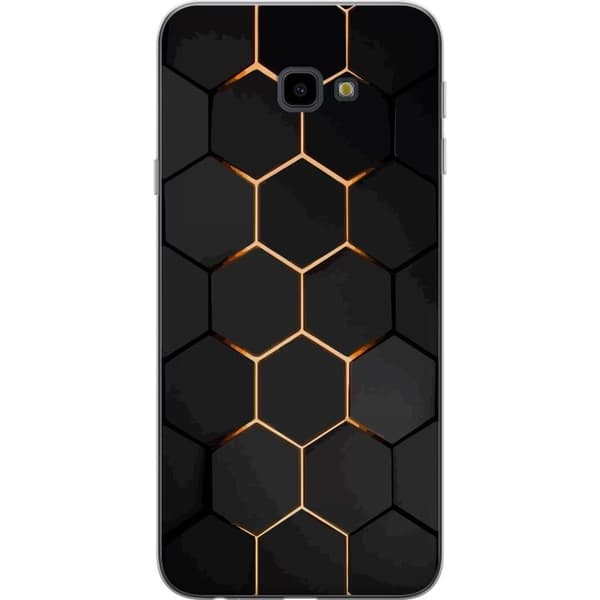 Mobildeksel til Samsung Galaxy J4+ med Luksuriøst Mønster motiv