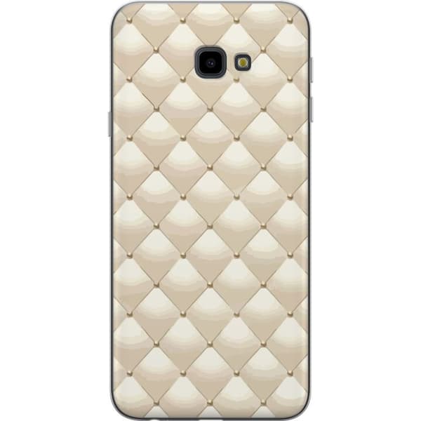 Mobildeksel til Samsung Galaxy J4+ med Gullglans motiv