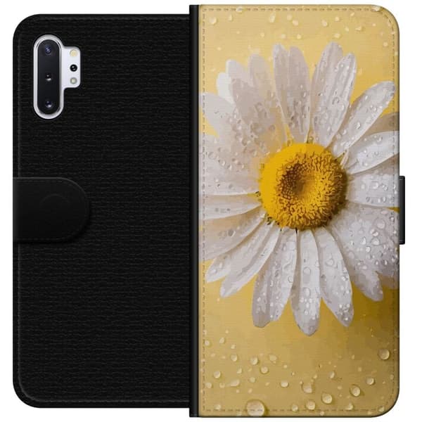 Lommeboketui til Samsung Galaxy Note10+ med Porselensblomst motiv
