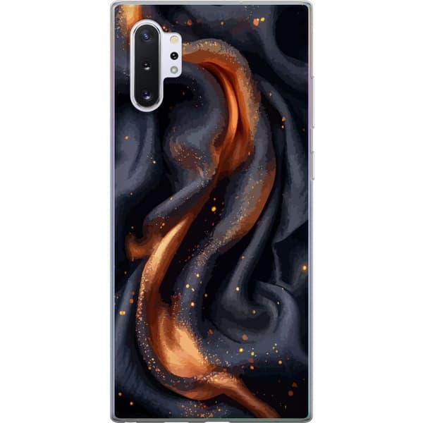 Mobilskal till Samsung Galaxy Note10+ med Eldigt silke motiv
