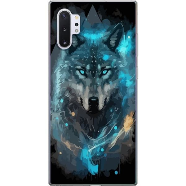Mobilskal till Samsung Galaxy Note10+ med Varg motiv