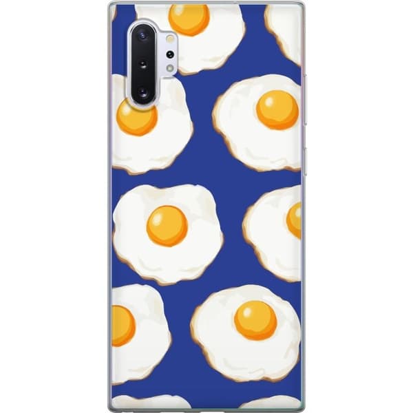 Mobilskal till Samsung Galaxy Note10+ med Stekta ägg motiv