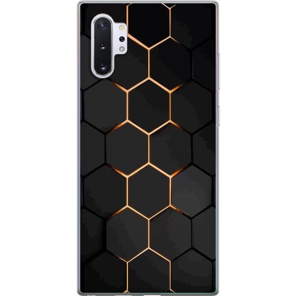 Mobilskal till Samsung Galaxy Note10+ med Lyxigt Mönster motiv
