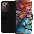 Miniatyrbillede 1 af 4: Tegnebogsetui til Samsung Galaxy Note20 Ultra med Metallict mønster motiv