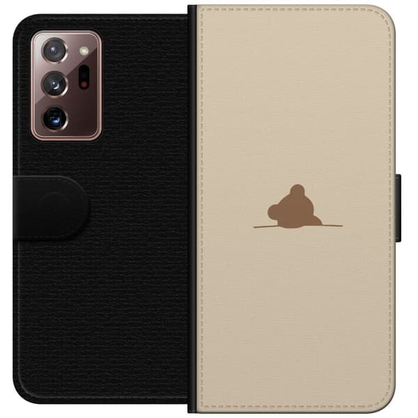 Plånboksfodral till Samsung Galaxy Note20 Ultra med Nalle motiv
