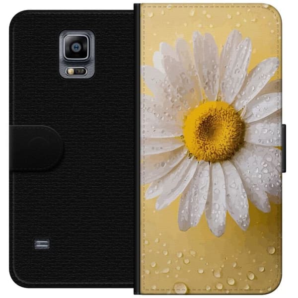 Lommeboketui til Samsung Galaxy Note 4 med Porselensblomst motiv