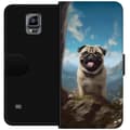 Miniatyrbillede 1 af 4: Tegnebogsetui til Samsung Galaxy Note 4 med Glad Hund motiv