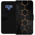 Miniatyrbillede 1 af 4: Tegnebogsetui til Samsung Galaxy Note9 med Luksuriøst Mønster motiv